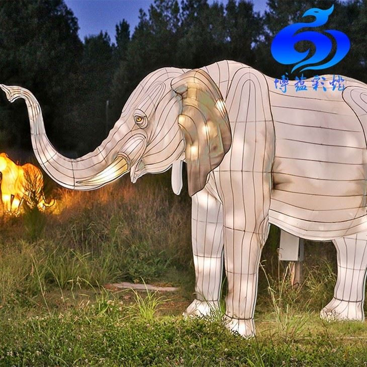 Outdoor Chinese Animal Lanterns